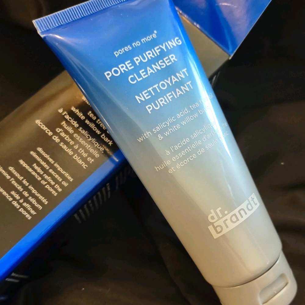 Dr. Brandt pore purifying cleanser- award winning!
